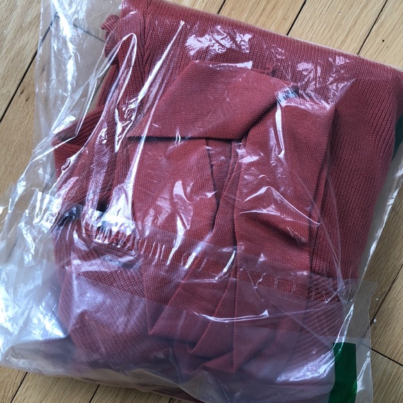 ✨THE SAVOY ORANGE BATWING SWEATER DRESS *NWT* ✨ - Picture 8 of 8